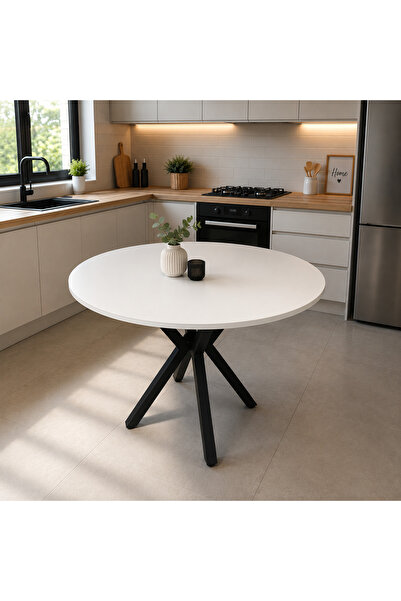 Cosargroup Yuvarlak Yemek Masası 90cm çap