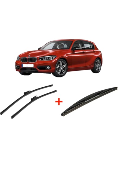 Bosch Σετ 3 υαλοκαθαριστήρων για BMW Σειρά 1 (F21) από το 2011 έως το 2019, γ...