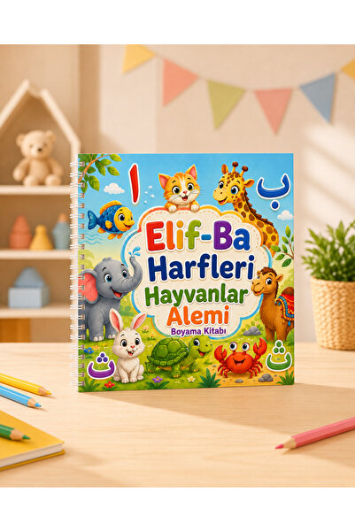 Z&R CRAFT I'M Learning the Letters of the Alphabet Animal Kingdom Children's ...