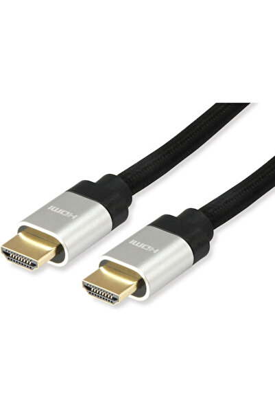 EQUIP Cablu HDMI 2.1 Ultra High Speed 48Gbps 4K 120Hz HDR VRR împletit, HDMI ...