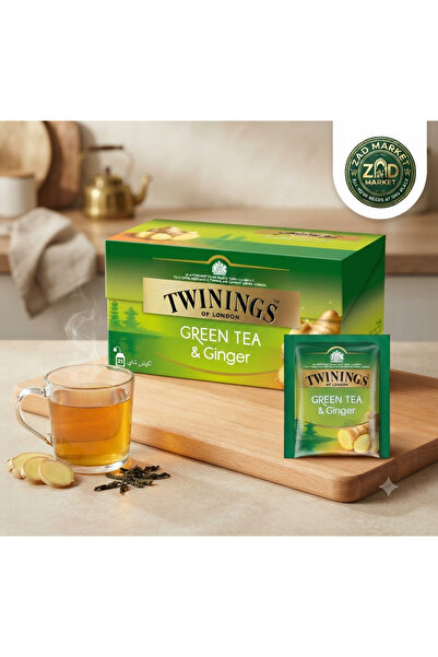 Twinings Twinings Green Tea with Ginger - 25 Bags