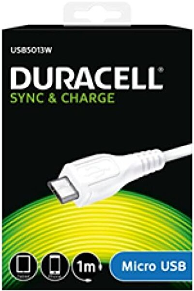 Yıldızan Edl Shop Lightning USB Cable (1 m) Micro-Usb for iPhone (1 Meter) Wh...
