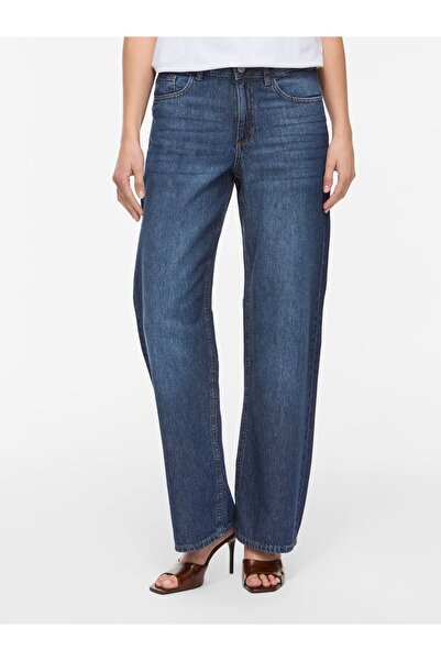 VILA Wide Fit Jeans VIPALMA Mid-Waist