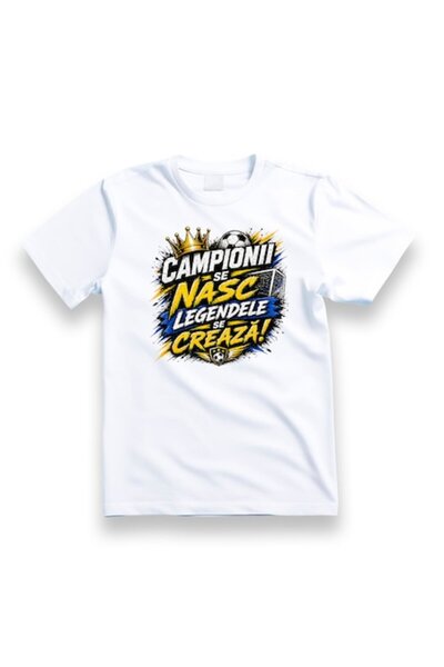 OEM Tricou personalizat cu mesaj: "Campionii se nasc, legendele se creează", ...