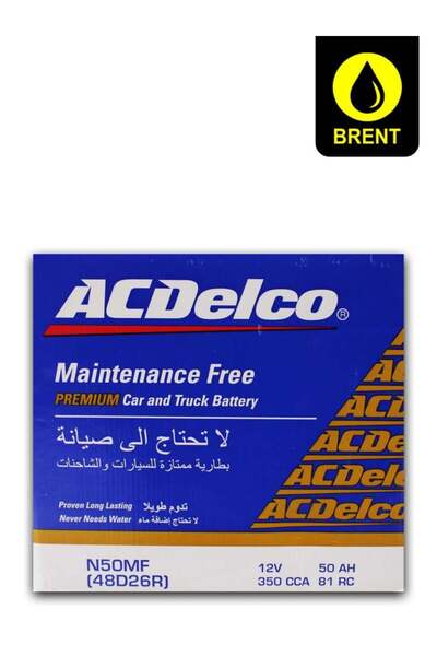 ACDELCO N50MF 48D26R 12V 50 Amp Original Long Life Car Battery