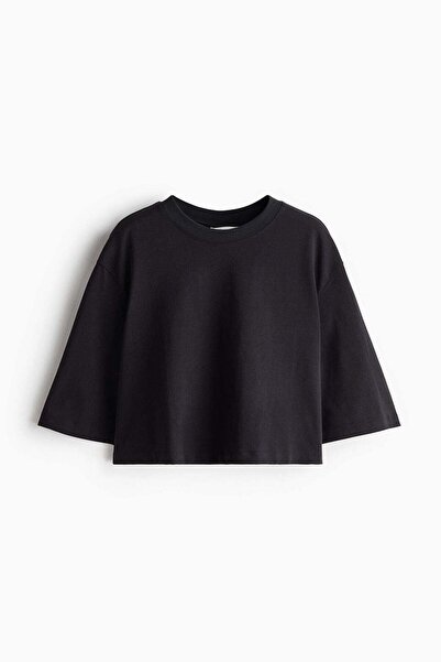H&M تي شيرت كبير الحجم