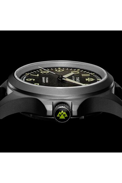 Timex Expedition North Titanium Automatic Watch for Men 41mm - Black Strap, B...