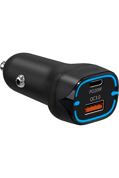 Lechpol Încărcător auto Power Delivery Quick Charge 38W