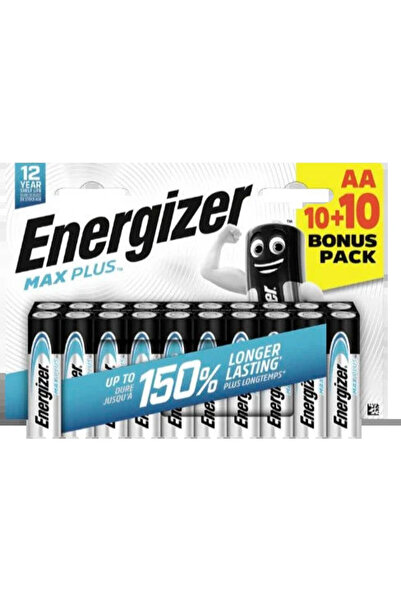 Energizer Baterii Alcaline Max Plus AA 1.5V 20 bucăți Cod: 46298-OC