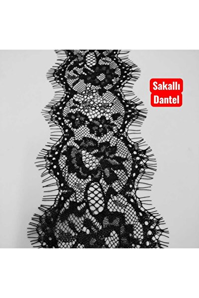 Mutkin Siyah Sakallı Kod -A252 Dantel 9 Cm ( 3 Mt )