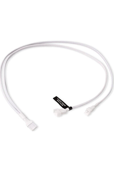 Alphacool Cablu ventilator Y-Splitter 4 pini la 2x 4 pini PWM 60cm Alb