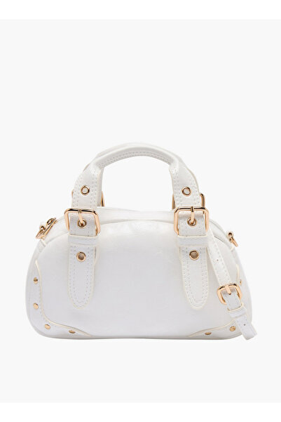 Flora Bella by Shoexpress Buckle Detail Tote Bag with Detachable Strap