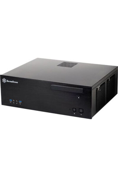 SilverStone GD04 Carcasă PC Home Theater Negru