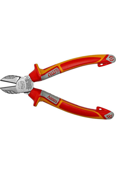 NWS Clește tăietor la lateral, unghiular, pentru electrician, lungime 160mm, ...