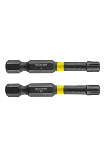 graphite Set de impact cu 2 biți de șurubelniță Torx Cod: 56H528