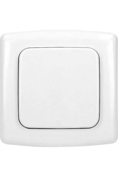 Orno Întrerupător de perete impermeabil Wi-Fi, simplu, alb, cod: OR-SH-1750