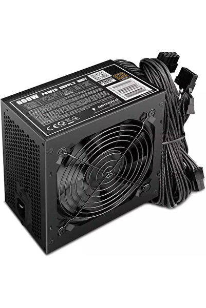 Gembird CCC-PSU80P-BBP-600 Sursă de alimentare pentru computer 600W, neagră, ...