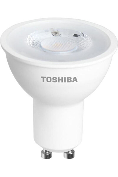 Toshiba Bec LED 5W pentru soclu GU10 Alb Cald Dimabil