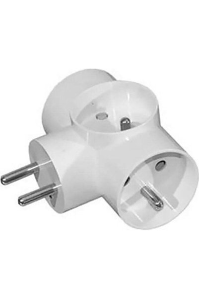 PAWBOL Priză de perete tip T cu 3 poziții Cod: D.3805