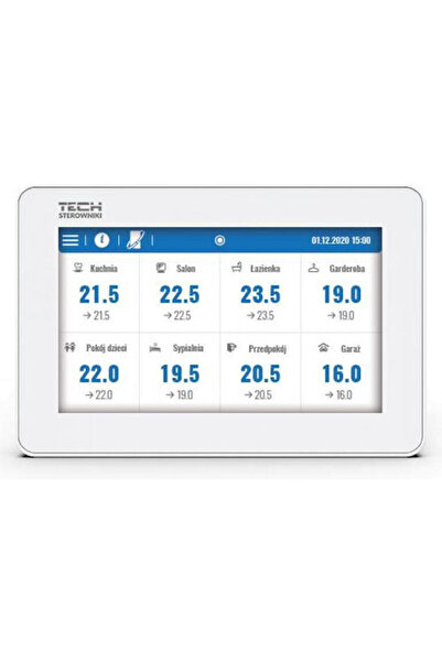 OEM Bandă panou de control Tech M-12 L-12 cu fir, albă