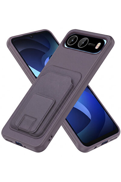 Rivor İnfinix Hot 60i 5G Uyumlu Kılıf Kamera Çıkıntılı Cüzdan Kartlıklı Deri ...