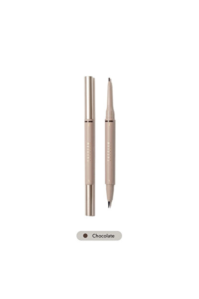 SHEGLAM On Demand 2 in 1 Brow Eyebrow Pencil 08 Chocolate