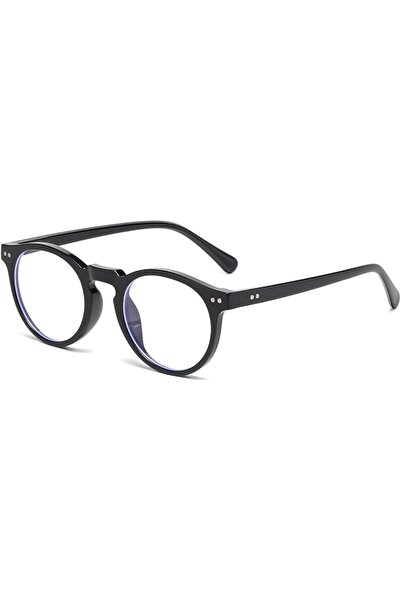 Arabest Retro Round Blue Light Blocking Glasses, Ultra Light Small Frame Comp...