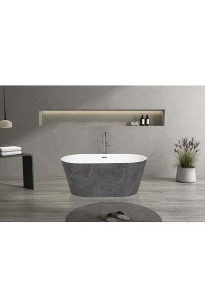 Danube Home Milano Flora-C Freestanding Bathtub 1700X730X580 (1 Pcs/Set)