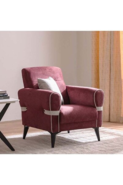 Danube Home Dalin 1 Seater Fabric Sofa Upholstered Couch Modern Living Room F...