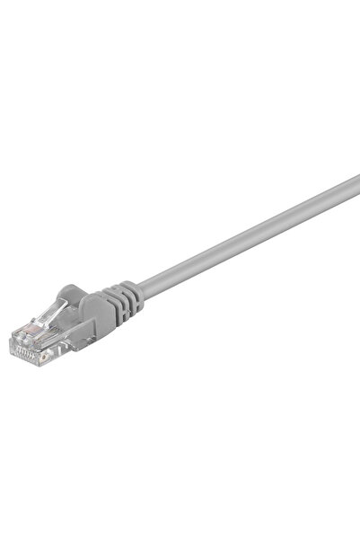 goobay GΟOBAY καλώδιο δικτύου 68377, CAT 5e U/UTP, CCA, PVC, 5m, γκρι