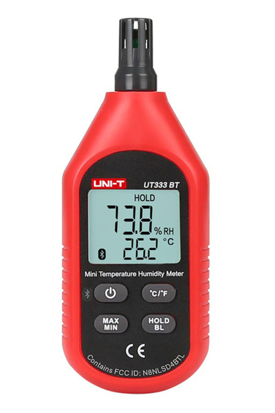 OEM UNI-T ψηφιακό θερμόμετρο & υγρασιόμετρο UT333BT, Bluetooth