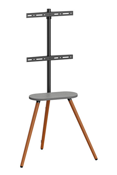 Brateck βάση δαπέδου FS28-44F-04 για τηλεόραση 43-65" έως 35kg, με ράφι