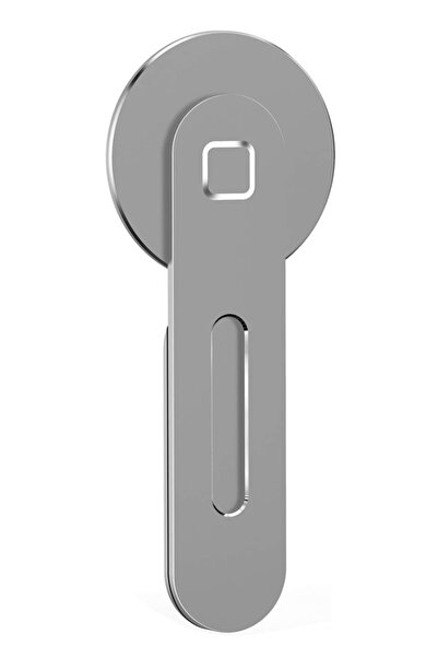 POWERTECH βάση για smartphone PT-1352, μαγνητική, ασημί