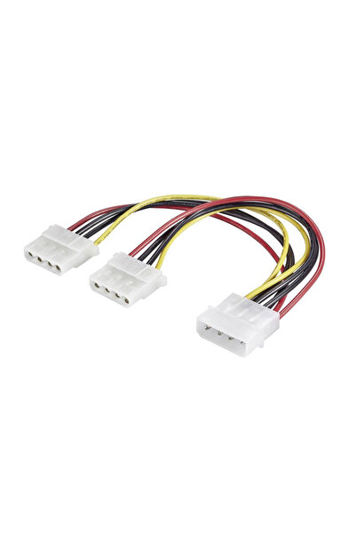POWERTECH καλώδιο ρεύματος IDE (F) σε 2x IDE (M) CAB-W004, 20cm