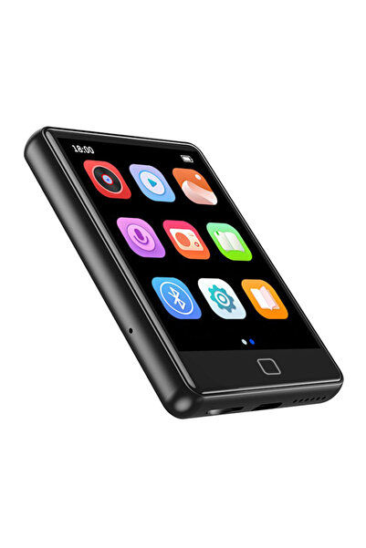 Ruizu MP3 player M20 με οθόνη αφής 2.8", 16GB, ελληνικό μενού, μαύρο