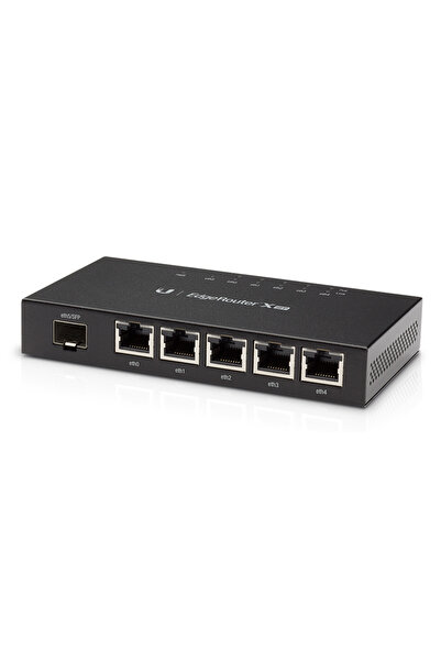 Ubiquiti ρούτερ EdgeRouter X SFP, 5 θύρες Gigabit PoE, 1000Mbps, 50W