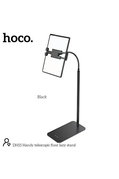 Hoco Επιδαπέδια Τηλεσκοπική Βάση DH15 Handy 59-11cm για Συσκευές 5-12.9 Ιντσών