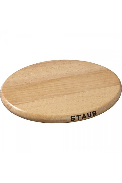 STAUB Taietor de bucatarie, Staub, deschidere ovala, 15x21cm, lemn