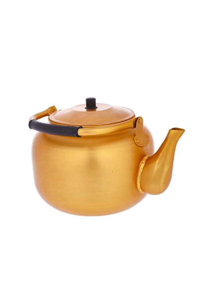 China 6L Gold Polished Aluminium Tea Urn