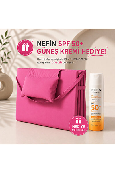 Nerotex Plaj / Şezlong Minderi Yastıklı Su Geçirmez Taşıma Askılı - (Nefin Gü...