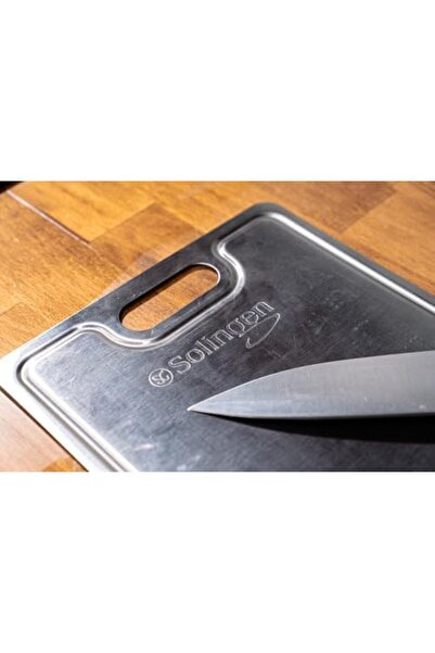 Yıldızan Msa Shop Stainless Steel Cutting Board Set, 2 Pieces, Gray Color, Pr...