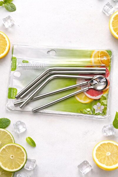 Yıldızan Msa Shop 3-Piece Metal Straw Set 931845