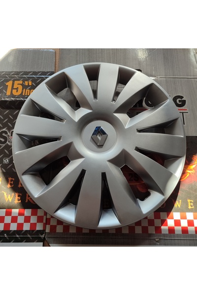 Genel Markalar 15 inç Renault Clio / Symbol / Taliant Uyumlu Jant kapağı 4'lü...