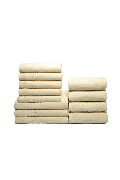 Lenjeria Pufoasa Top Bottom Set of 12 Premium %100 Cotton, 550g/m² – Soft & A...