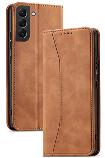 Bodycell Θήκη - Πορτοφόλι Samsung Galaxy S22 Plus 5G - Brown
