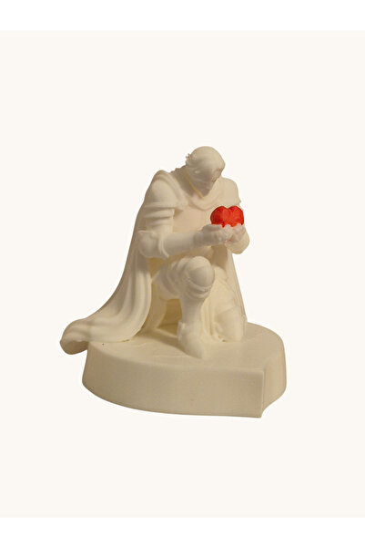 AXY PRINT Figurină Cavaler "Inima Mea" — Printat 3D | Cadou Valentine's