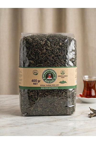 Rize Çay Sepeti Doğal Yaprak Siyah Çay 400 Gr - Yüksek Dem - X 3 Adet