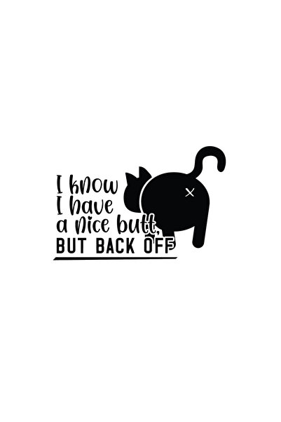 Amo-Stickers Стикер за кола  "Хубаво дупе " 25см червен