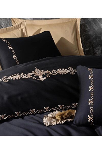 colezium Embroidered Double Satin Nev Set Gloria Gold
