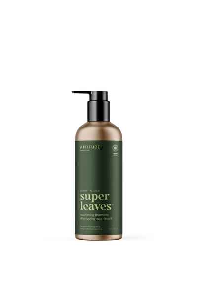 Attitude Sampon Hranitor cu Bergamota si Ylang Ylang Super Leaves 473ml